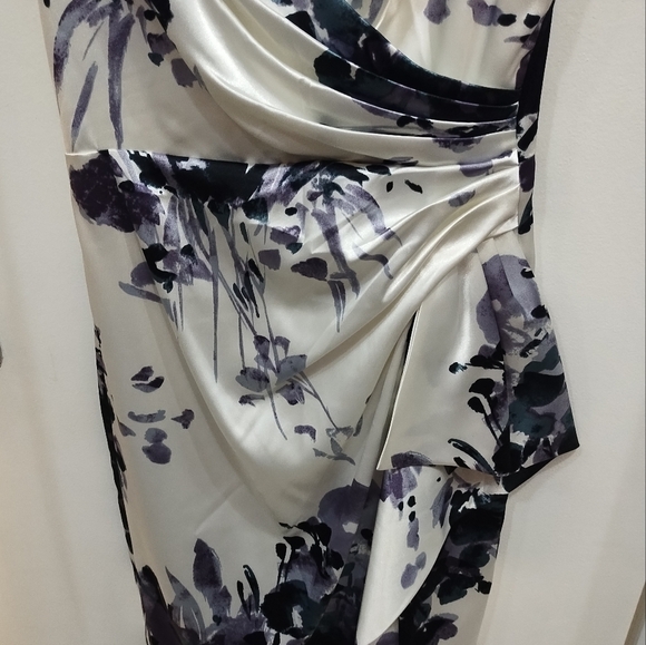 NWOT Maggy London Elegant Floral Print Dress - Picture 10 of 15
